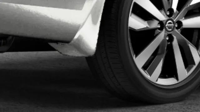 T99J25EE8B - : Splash Guards - Rear Set Qac - Aspen White for Nissan: Versa Image