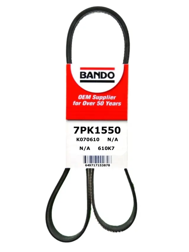 7PK1550 - Engines &amp; Components: Bando USA OEM Quality Serpentine Belt for Bando Image