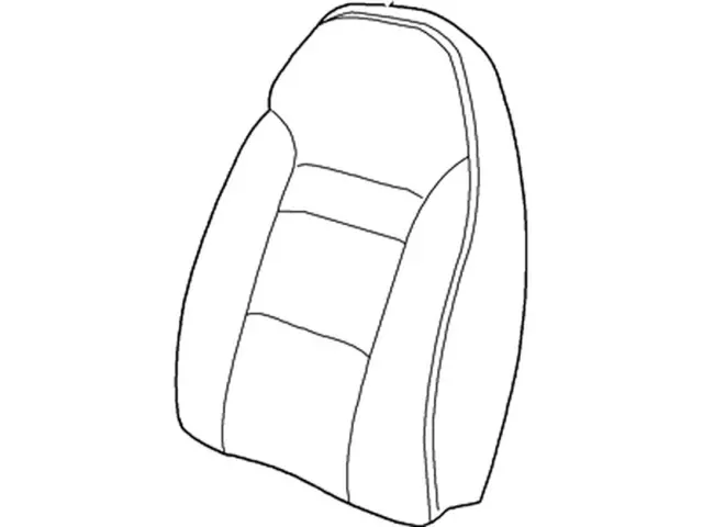 DC2Z1564417EA - Body: Seat Back Cover for Ford: E-150, E-250, E-350 Super Duty, E-450 Super Duty Image