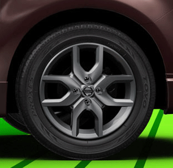 999W17V001GM - : 16" Wheel, Gunmetal for Nissan Image