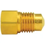 BLF37C - : Brass Adapter, Female(M10x1.0 Inverted), Male(M13x1.5 Bubble), 1/card for AGS Image