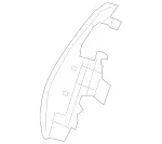 2229100168 - Driver Seat: Support Plate for Mercedes-Benz Image