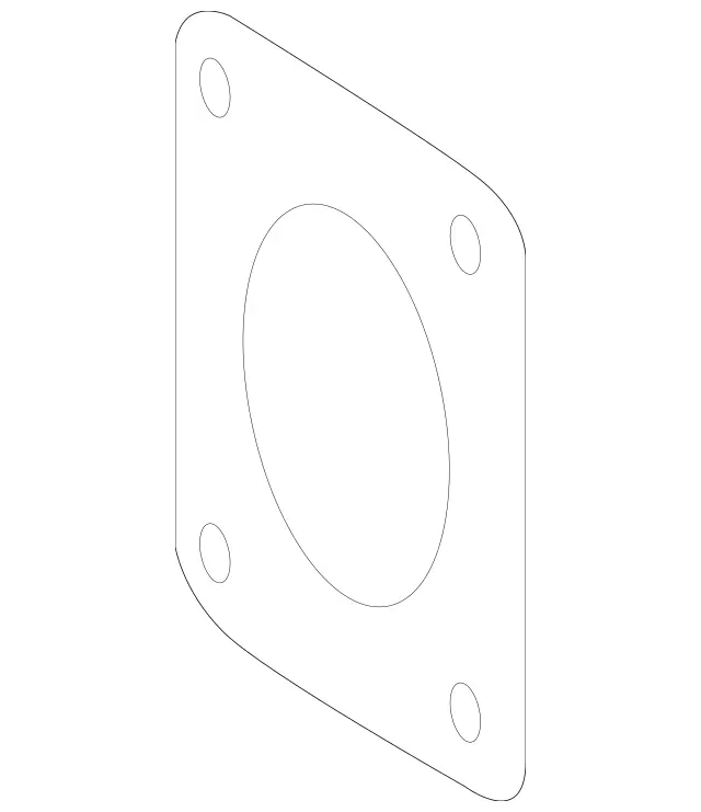 9014310180 - Body: Booster Assembly Gasket for Mercedes-Benz: Metris, Sprinter 1500, Sprinter 2500, Sprinter 3500, Sprinter 3500XD, Sprinter 4500 Image image