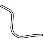 JL3Z8276B - Cooling System: Reservoir Hose for Ford: F-150 Image