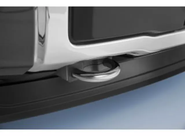 HC3Z17N808A - Towing: Tow Hook - Chrome for Ford: E-350 Super Duty, E-450 Super Duty, F-250 Super Duty, F-350 Super Duty, F-450 Super Duty, F-550 Super Duty Image