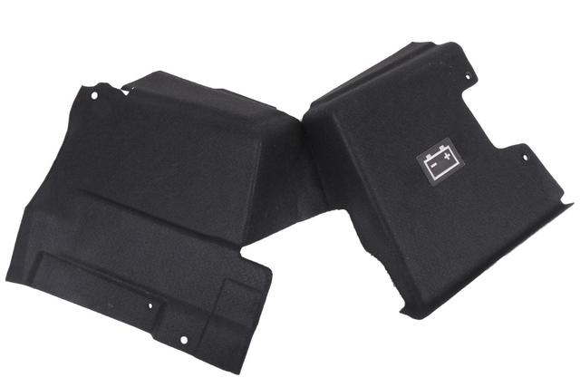 22895841 - : Jet Black Drive Motor Battery Cooling Blower Cover for GM Image