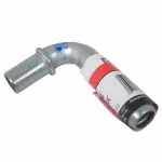 KM4854 - Cooling System: Motorcraftâ„¢ Outlet Hose for Ford: EcoSport, Edge, Escape, Explorer, Focus, Fusion, Mustang, Special Service Police Sedan, Taurus, Transit Connect | Lincoln: MKC, MKZ Image