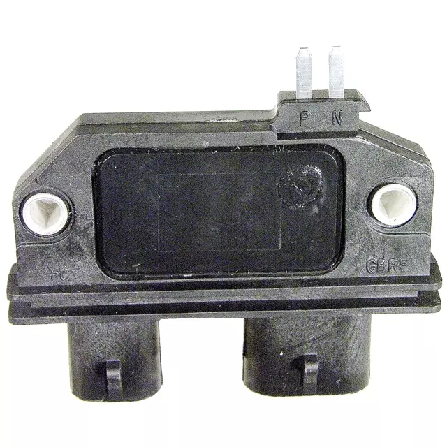 D1984A - Ignition: Ignition Control Module for Buick: Century, Commercial Chassis, Roadmaster, Skyhawk, Skylark, Somerset, Somerset Regal | Cadillac: Brougham, Cimarron, Commercial Chassis, Fleetwood | Chevrolet: Astro, Blazer, C1500, C2500, C3500, Camaro, Caprice, Cavalier, Celebrity, Citation II, Commercial Chassis, El Camino, G10, G20, G30, Impala, K1500 Pickup, K2500 Pickup, K3500 Pickup, LLV, Monte Carlo, P20, P30, R10, R20, R2500, R30, R3500, S10, S10 Blazer, Spectrum, Suburban C1500, Suburban C2500, Suburban K1500, Suburban K2500, Suburban R10, Suburban R1500, Suburban R20, Suburban R2500, Suburban V10, Suburban V1500, Suburban V20, Suburban V2500, Tahoe, V10, V20, V30, V3500 | GMC: C1500 Pickup, C2500 Pickup, C3500 Pickup, Caballero, G1500, G2500, G3500, Jimmy, Jimmy S15, K1500 Pickup, K2500 Pickup, K3500 Pickup, P2500, P3500, R1500 Pickup, R2500 Pickup, R3500 Pickup, S15, Safari, Sonoma, Suburban C1500, Suburban C2500, Suburban K1500, Suburban K2500, Suburban R1500, Suburban R2500, Syclone, Typhoon, V1500, V1500 Suburban, V2500, V2500 Suburban, V3500, Yukon | Isuzu: I-Mark, Impulse, Stylus | Oldsmobile: Bravada, Calais, Custom Cruiser, Cutlass Ciera, Firenza | Pontiac: 6000, Bonneville, Fiero, Firebird, Grand Am, Grand Prix, J2000 Sunbird, LeMans, Parisienne, Sunbird Image