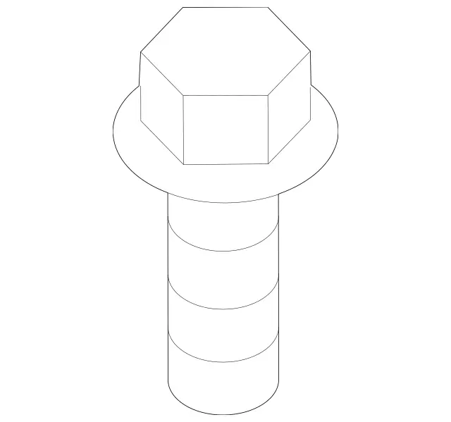 7703 - Electrical System: Bolt and Washer Assembly for Mercedes-Benz: GL350, GL450, GL550, GL63 AMG, GLE300d, GLE350, GLE400, GLE43 AMG, GLE450 AMG, GLE550e, GLE63 AMG, GLE63 AMG S, GLS350d, GLS450, GLS550, GLS63 AMG, ML250, ML350, ML400, ML550, ML63 AMG Image image