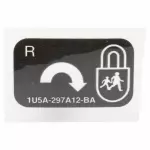 1U5Z297A12BA - Body: Decal for Ford: Escape | Mercury: Mariner Image