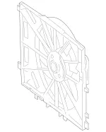 999066102 - Radiator: Blower for Mercedes-Benz: CLA45 AMG, CLA45 AMG S, GLA45 AMG Image