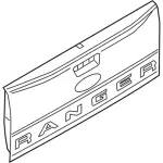 KB3Z2140110A - Body: Tail Gate for Ford Image