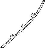 829221YZ0A - Body: Lower Trim for INFINITI: FX35, FX37, FX50, QX70 Image