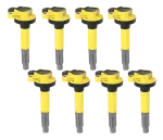 1400608 - : Ignition Coils SuperCoil Series 2011-2016 Ford 5.0L Coyote, Yellow, 8-Pack for ACCEL Image