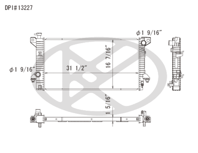 A13227 - : Koyorad Radiator for Koyo Image