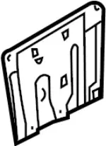 79114AR000 - Body: Lock Support for Infiniti Image