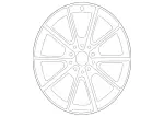 20540104017Y51 - Suspension: Wheel, Alloy for Mercedes-Benz Image