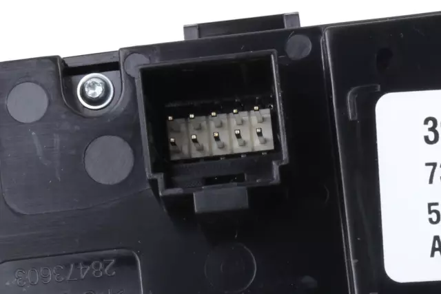 Jet Black Heating and Air Conditioning Control Panel - GM (39177121)