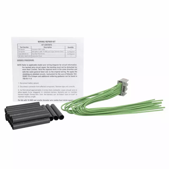 3U2Z14S411HKB - : Wire Assembly for Ford Image