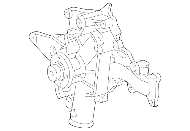 1122001401 - Cooling System: Water Pump for Mercedes-Benz Image