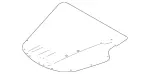 1906820026 - Attachment Parts: Dampening, Hood for Mercedes-Benz Image