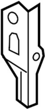 G51A69NBMA - Body: Rail End for Infiniti Image