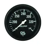 2314 - : GAUGE, OIL TEMPERATURE, 2 5/8" 100-340?F, MECHANICAL, BLACK, AUTOGAGE for AutoMeter Image