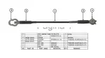 657700C080 - Body: Gate Hinge Strap for Toyota Image