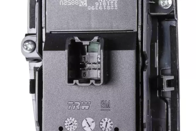 Bowen Wire Front Driver Side Door Accessory Switch Mount Plate - GM (23466792)