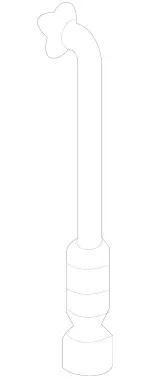 2038321394 - Heating and Ventilation: Hose for Mercedes-Benz Image