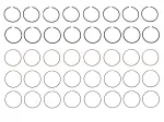 R41208040 - : Engine Piston Ring Set for Enginetech Image