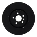 63320033L - : DFC Brake Rotor - Drilled and Slotted - Black for DYNAMIC FRICTION Image