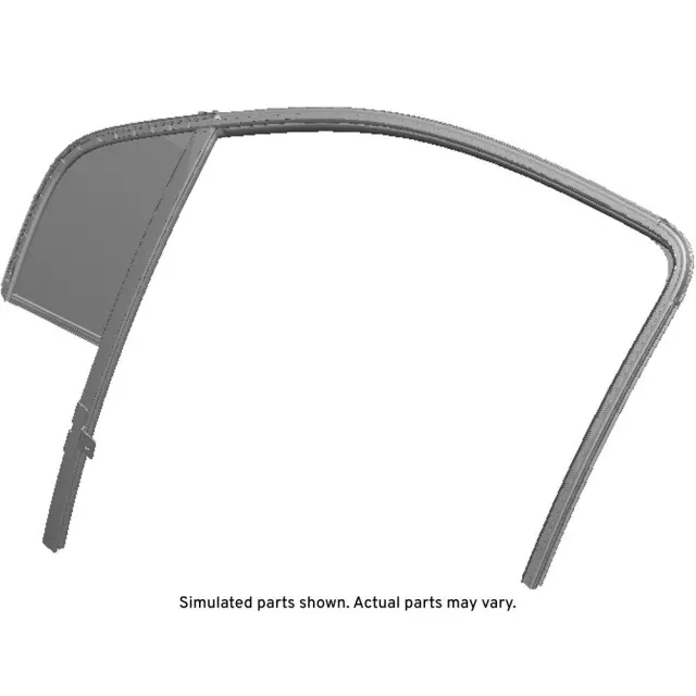 95370122 - : Front Side Door Window Weatherstrip for GM Image
