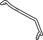 924501CA0A - HVAC: Rear Suction Tube for INFINITI: FX35, FX37, FX50, QX70 Image