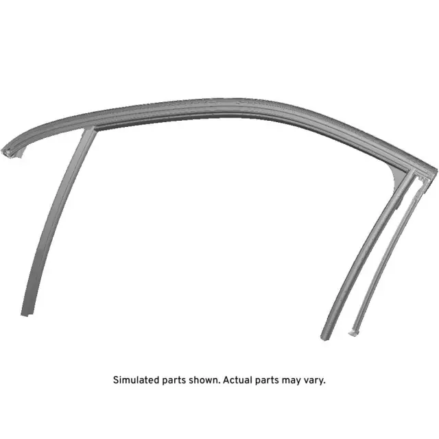 84312110 - : Front Driver Side Door Window Weatherstrip for Chevrolet: Impala Image
