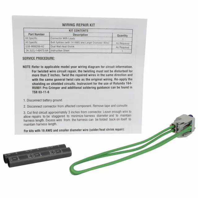 CU2Z14S411ATA - : Wire Assembly for Ford Image