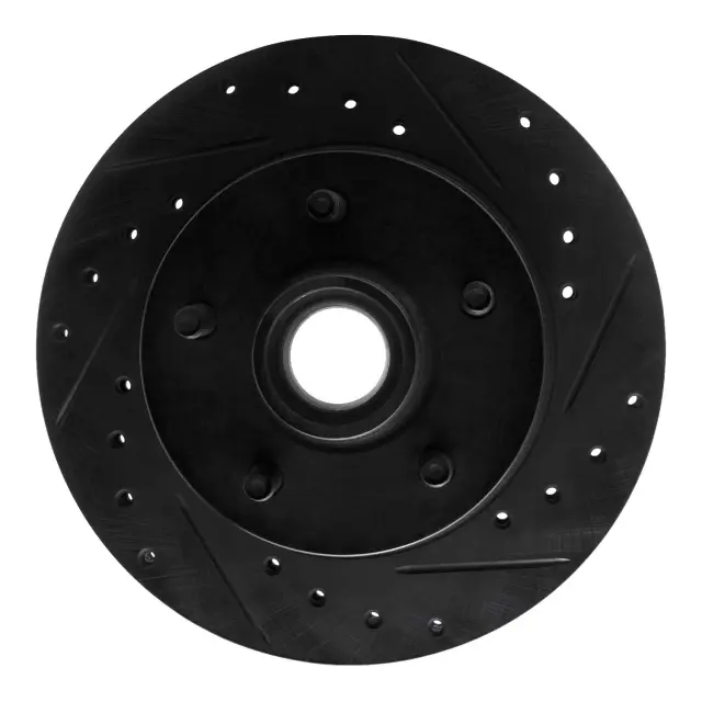 63354110R - : DFC Brake Rotor - Drilled and Slotted - Black for DYNAMIC FRICTION Image