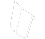 2128870011 - Detachable Parts: Plate for Mercedes-Benz Image
