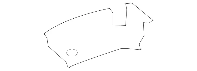 2518200111 - Body: Plate for Mercedes-Benz Image