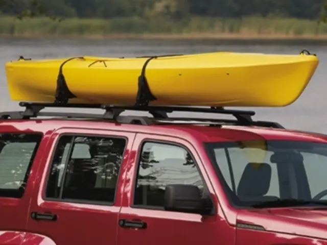 82211708 - Carriers &amp; Cargo Hauling Accessories: Roof Water Sports Carrier for Mopar Image