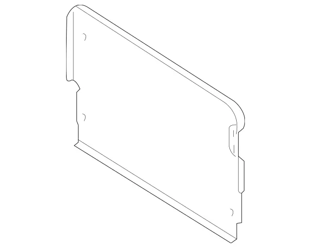 46392409379116 - Body: Seat Back Panel for Mercedes-Benz Image