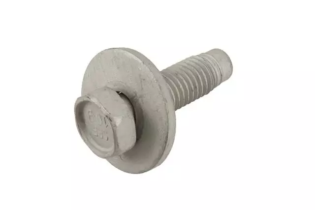 11519537 - Steering: Gear Assembly Mount Bolt for Buick: Enclave, Envision | Cadillac: Escalade, Escalade ESV, XT4, XT5, XT6 | Chevrolet: Equinox, Silverado 1500, Silverado 1500 LD, Silverado 1500 LTD, Silverado 2500 HD, Silverado 3500 HD, Suburban, Tahoe, Traverse, Traverse Limited | GMC: Acadia, Sierra 1500, Sierra 1500 Limited, Sierra 2500 HD, Sierra 3500 HD, Terrain, Yukon, Yukon XL | Saturn: Vue Image image