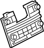 253911UF3A - Body: Control Panel for INFINITI: G25, G37, Q40, Q60 Image