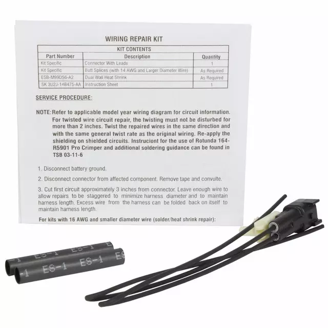 BU2Z14S411AKA - : Wire Assembly for Ford Image
