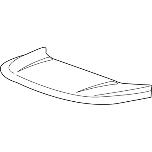 FT4Z16612A - Body: Hood for Ford: Edge Image