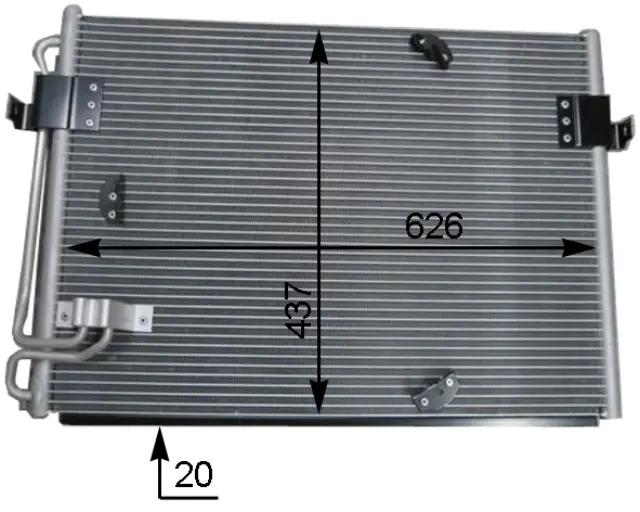 AC174000S - : A/C Condenser for Behr Image