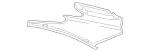 23079043459F24 - Body: Side Trim for Mercedes-Benz Image