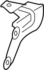 829621BA0A - Body: Pull Handle Bracket for INFINITI: EX35, EX37, QX50 Image