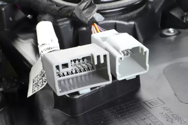 Yellow Front Passenger Side Door Trim - GM (84586714)