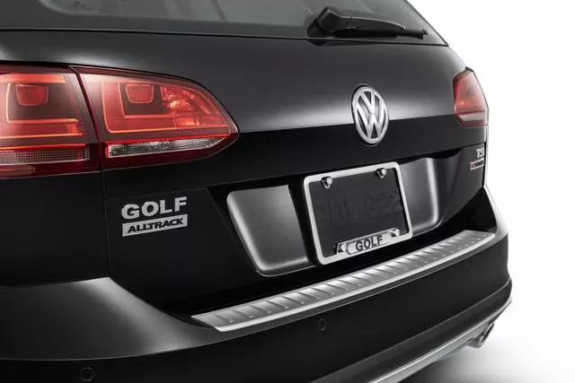 5G9061195 - Exterior: Rear Bumper Protection Plate for Volkswagen: Golf Alltrack, Golf SportWagen Image